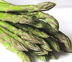 picture of a bunch of fresh asparagus spears